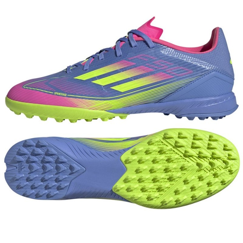 Adidas F50 League LL TF IE1230 Pantofi de fotbal albastru