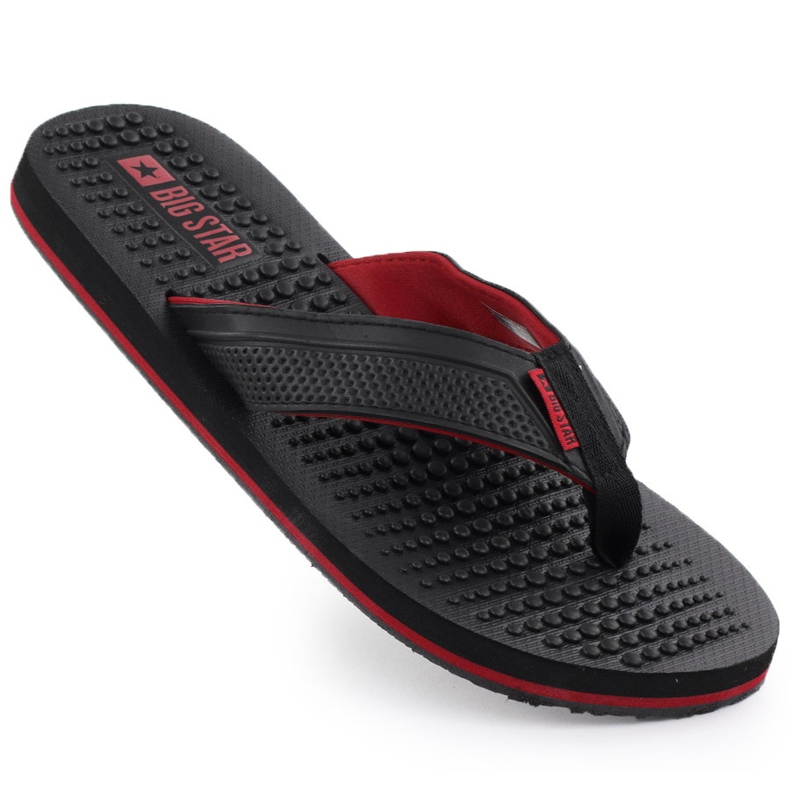 Flip -flops pentru bărbați Fakirki Negru Big Star