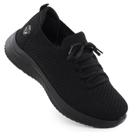 Femei Grey Vinceza 17366 Pantofi sport pentru femei negru