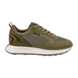 Adidași pentru bărbați pe Big Star RR174360 Platforma de sistem Hi-Polish verde Adidași pentru bărbați pe Big Star RR174360 Platforma de sistem Hi-Polish verde