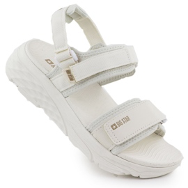 Big Star RR274A076 Sandale sportive Velcro pentru femei bej
