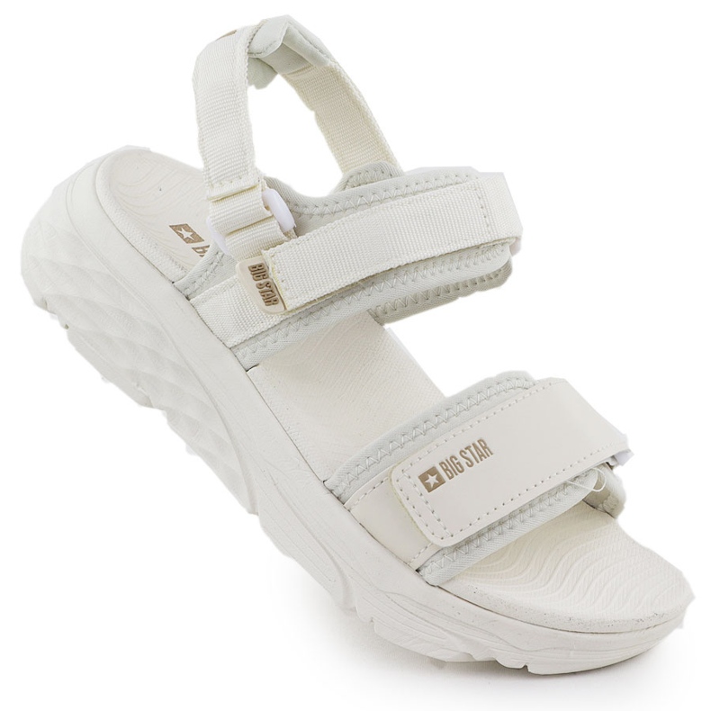 Big Star RR274A076 Sandale sportive Velcro pentru femei bej