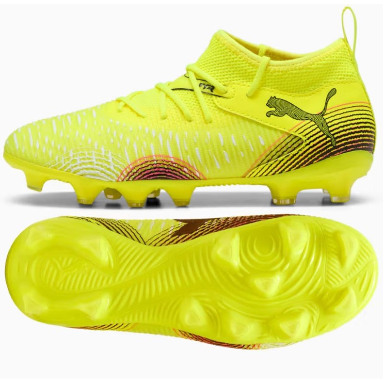 PUMA Future 8 Match FG/AG 108143-03 Pantofi de fotbal galben PUMA Future 8 Match FG/AG 108143-03 Pantofi de fotbal galben