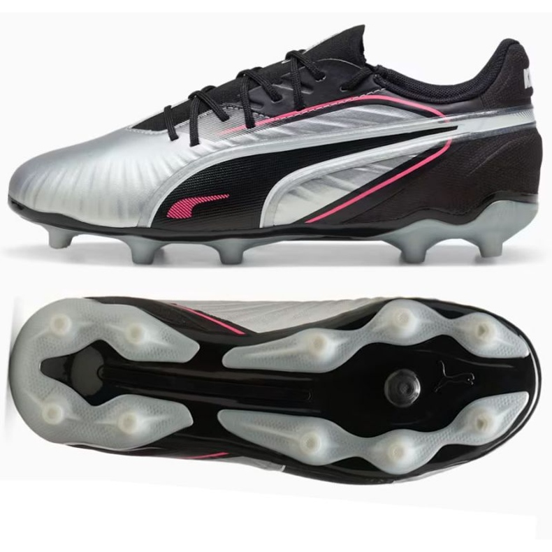 PUMA KING MATCH FG/AG 108320-02 Pantofi de fotbal argint