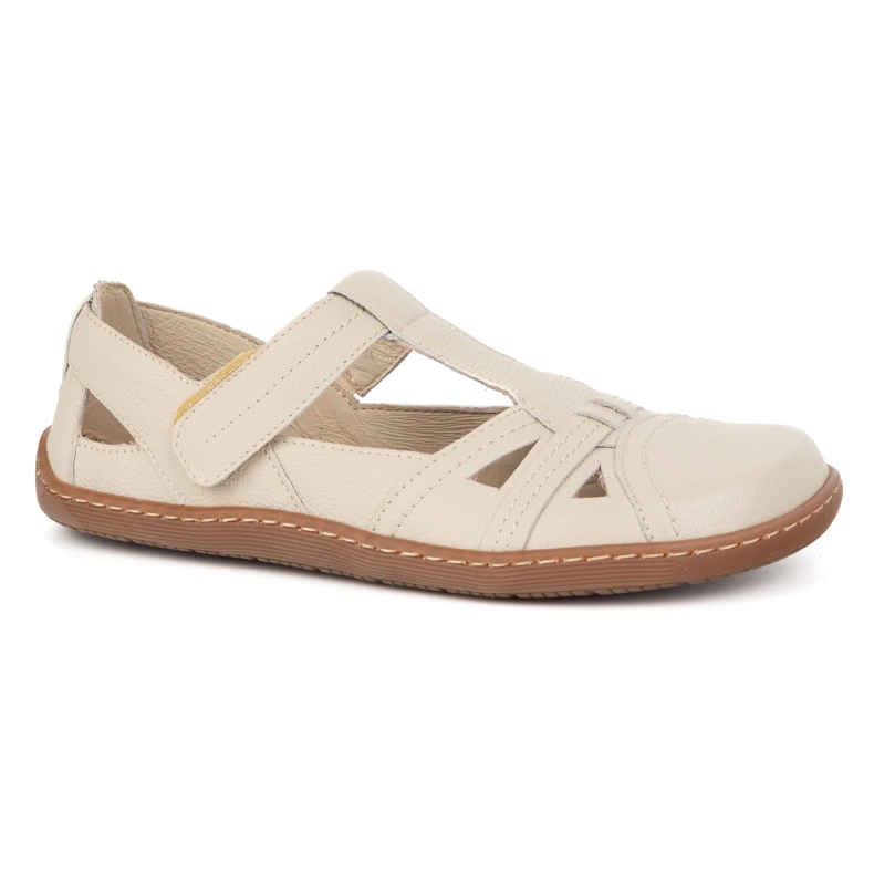 Pantofi desculți pentru femei Ultralekkie Olivier 1285 Semi -LABELS PENTRU BEIGE bej