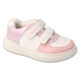 Pantofi sport pentru copii Befado pentru Velcro 514Y031 roz Pantofi sport pentru copii Befado pentru Velcro 514Y031 roz