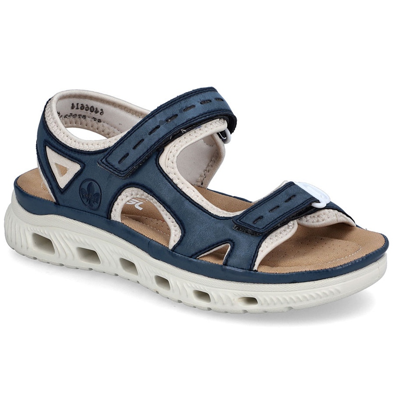 RIEKER 64066-14 SANDALE SPORTIE BLUE NAVY albastru RIEKER 64066-14 SANDALE SPORTIE BLUE NAVY albastru