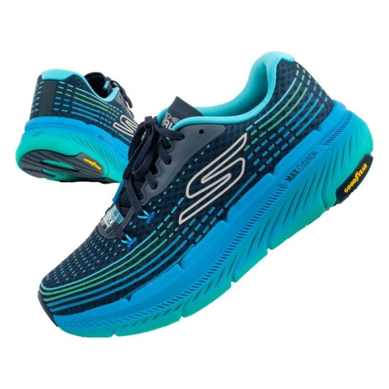 Pantofi de alergare Skechers Max Cushioning 220835/NVBL albastru