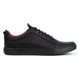 Polbut Pantofi casual barbati din piele 2121/2 negru Polbut Pantofi casual barbati din piele 2121/2 negru