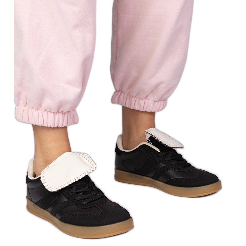 Adidași negri adidași sportivi pentru femei negru Adidași negri adidași sportivi pentru femei negru