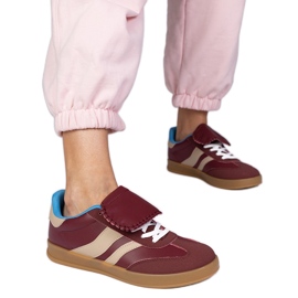 Adidași din Burgundy Adidași sportivi pentru femei roșu