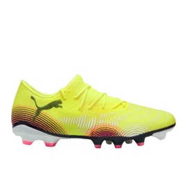 PUMA Future 8 Meci FG scăzut/Ag 108372 03 Pantofi de fotbal galben PUMA Future 8 Meci FG scăzut/Ag 108372 03 Pantofi de fotbal galben