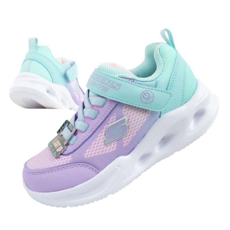Skechers S Lights-Sla Glow 303714L/TQLV Pantofi violet