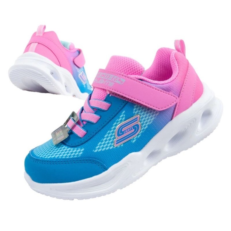 Skechers S Lights-Skkechers Sola 303714N/HPBL pantofi albastru Skechers S Lights-Skkechers Sola 303714N/HPBL pantofi albastru