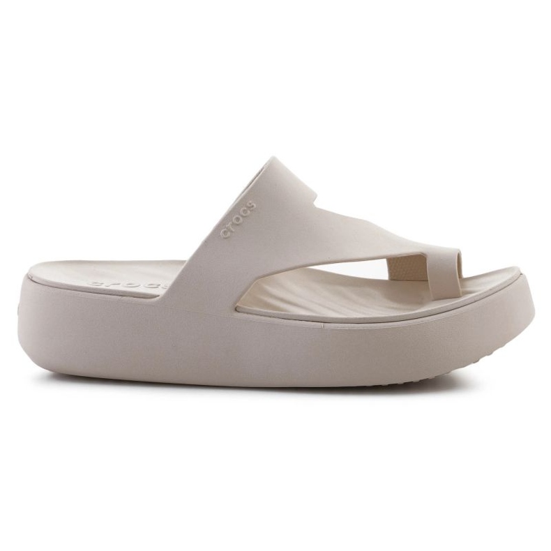 Flip-Flops Crocs Etaway Platform Toe Loop 210834-0LH bej
