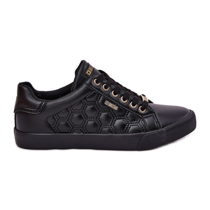 Big Star Adidași pentru femei cu eco -piele mare Star RR274323 Negru Big Star Adidași pentru femei cu eco -piele mare Star RR274323 Negru