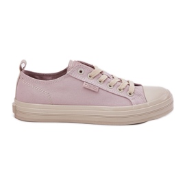 Big Star Star Big Women RR274732 Adidași roz deschis Big Star Star Big Women RR274732 Adidași roz deschis