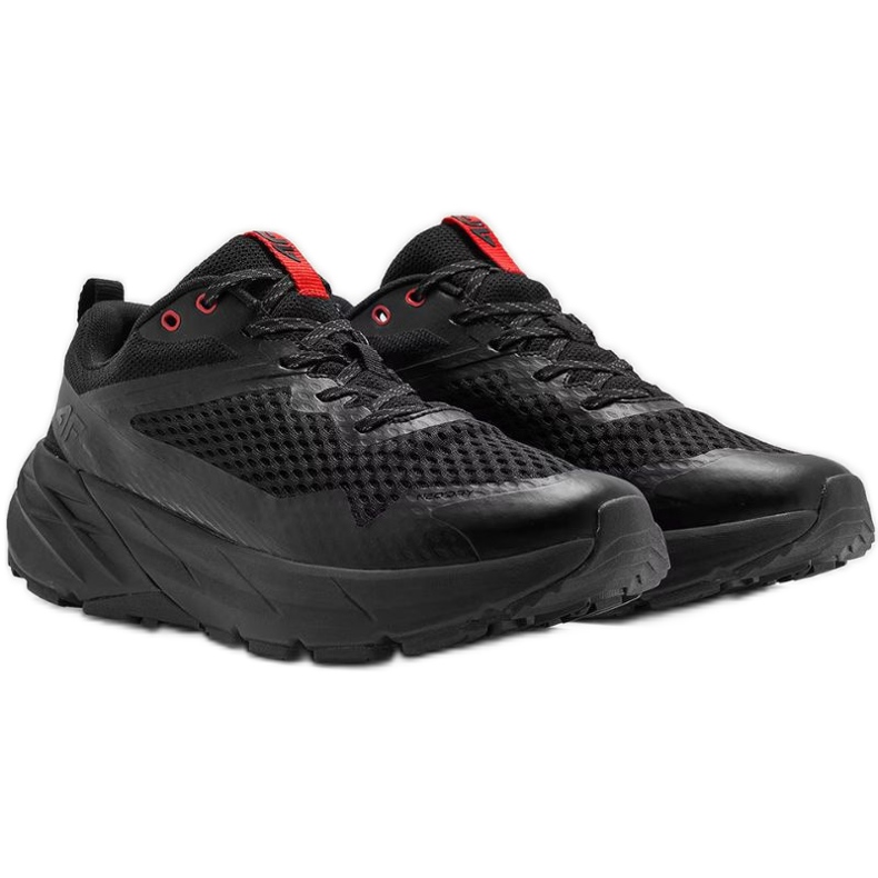 Speed Hiker 4F 4FWMM00FOTSM036-20S Pantofi negri negru Speed Hiker 4F 4FWMM00FOTSM036-20S Pantofi negri negru