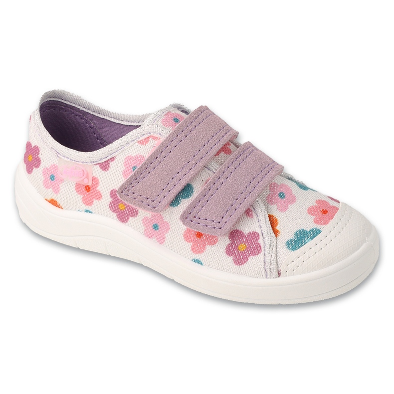 BEFADO PLODES PLIPSERS 772X017 cu flori colorate alb