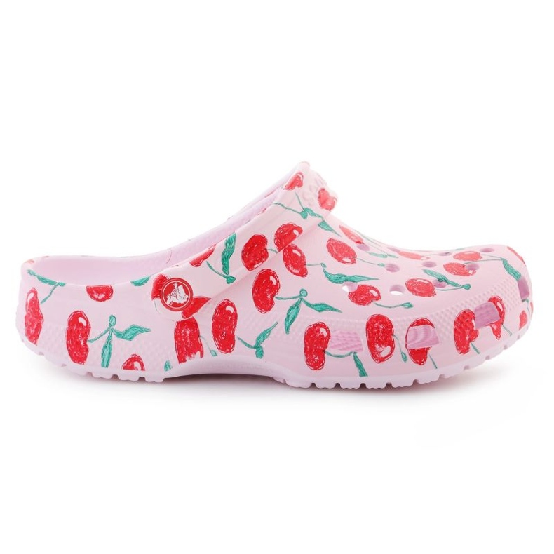 CROCS Classic Fresh Fruits blochează 211008-6W roz CROCS Classic Fresh Fruits blochează 211008-6W roz