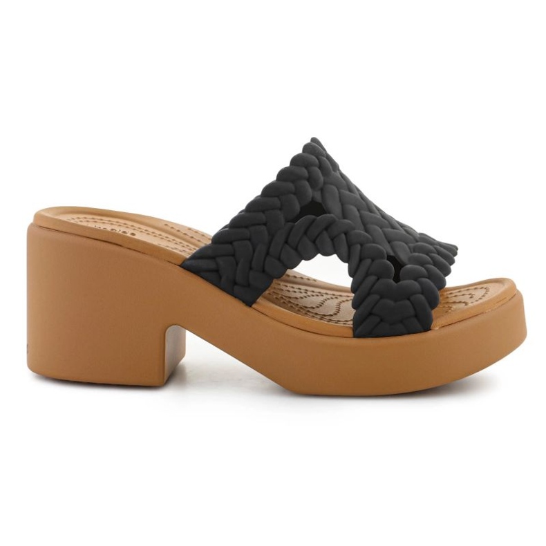 CROCS BROOKLYN WOVEN SIDE HEEL 209979-001 FLIP-FLOPS negru CROCS BROOKLYN WOVEN SIDE HEEL 209979-001 FLIP-FLOPS negru