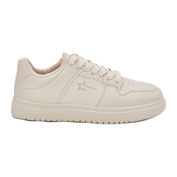 Adidași pentru femei Big Star RR274A243 Hi-Polish Beige System bej