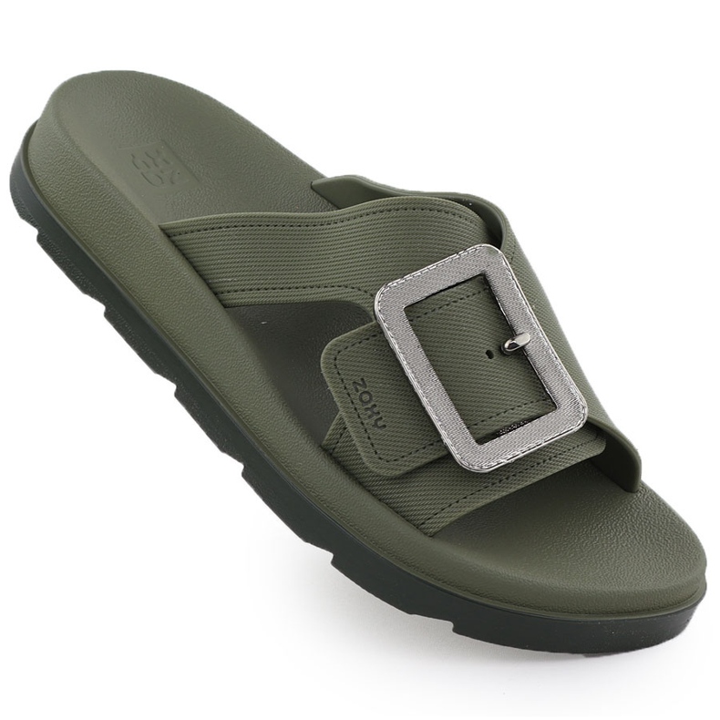 Piscina pentru femei pentru femei Flip Flops cu o clemă verde Zaxy RR285075