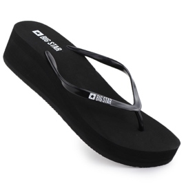 FLIP -uri pentru femei pe pană Black Big Star RR274A577 negru