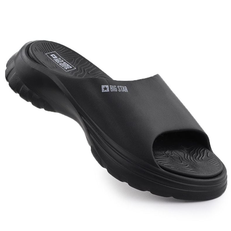 Sporturi pentru femei Kapki pe o talpă groasă Black Big Star RR274A577 negru