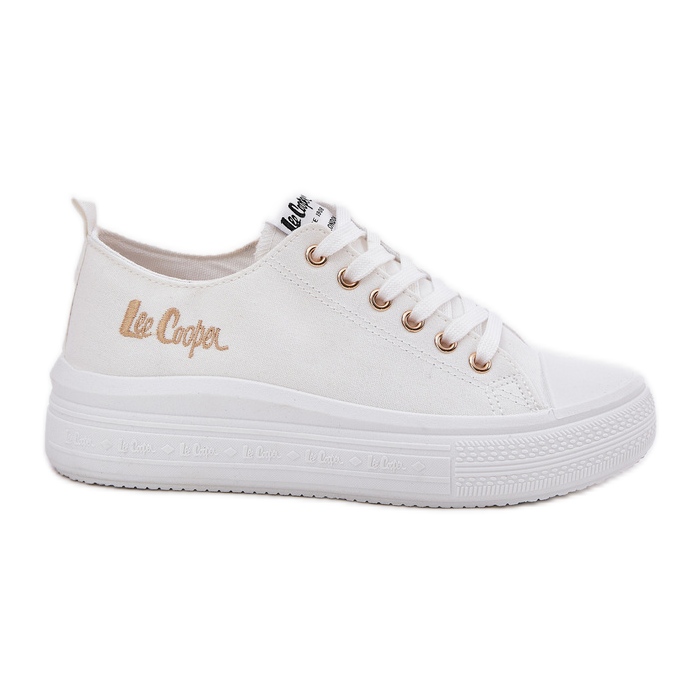 Adidași pentru femei pe platforma albă Lee Cooper LCW-24-44-2462L Adidași pentru femei pe platforma albă Lee Cooper LCW-24-44-2462L
