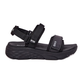 Sandale sport pentru femei pe Big Star RR274A077 Platforma neagră negru