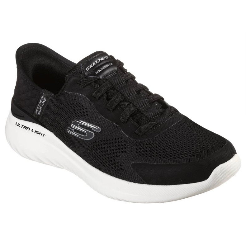 Pantofi Skechers Slip-Inss Bound 2.0. A apărut 232459-BKW negru