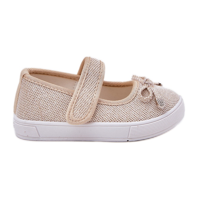 Balerine pentru copii cu un arc de aur Balerine pentru copii cu un arc de aur