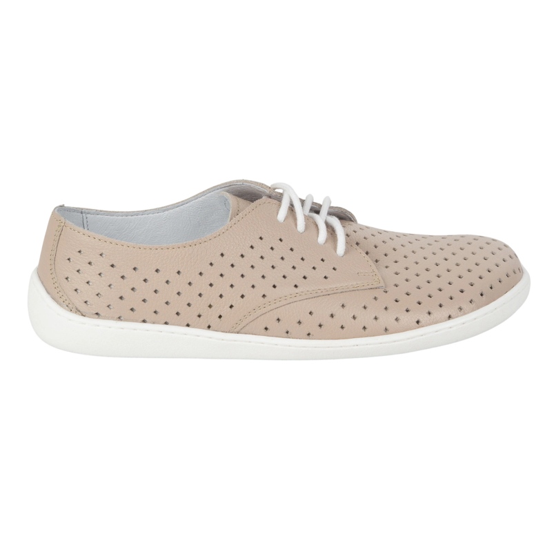 Olivier Adidași minimalisti desculți pentru femei 1288pol bej cu alb