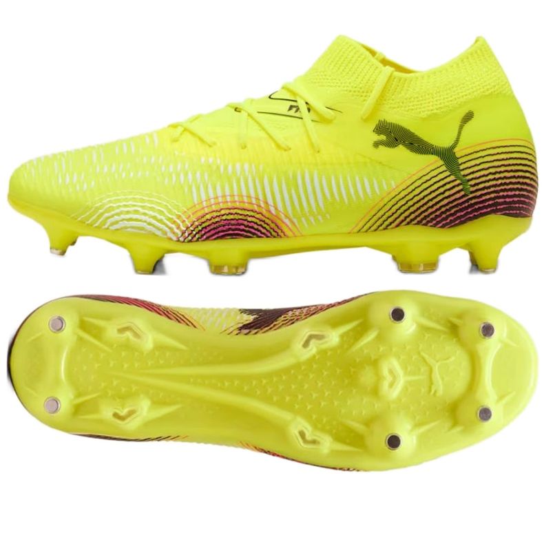 PUMA Future 8 Match MXSG 108367-03 Pantofi de fotbal galben