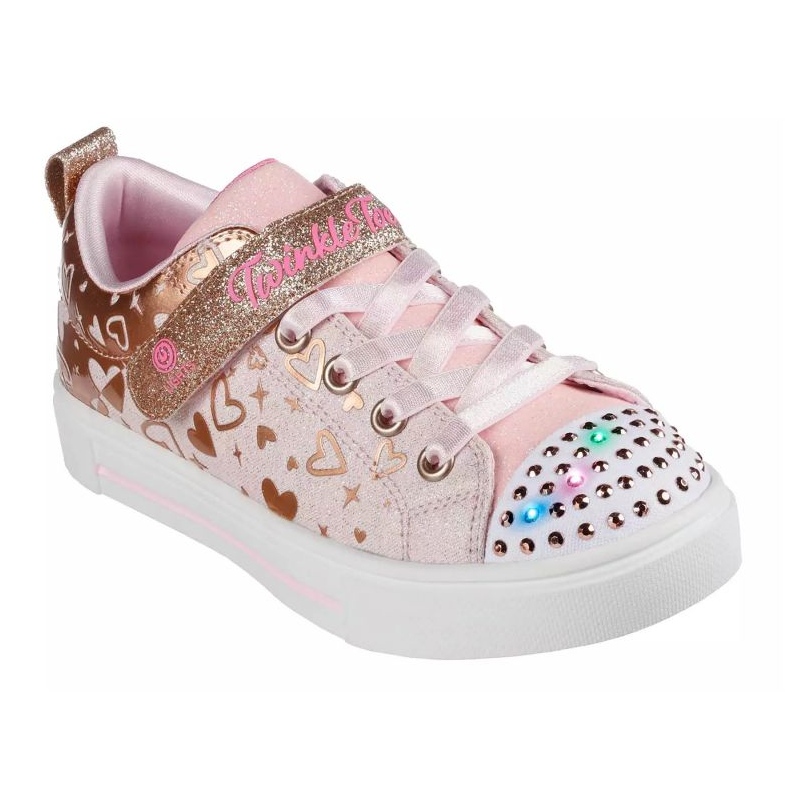Skechers S Lights® Twinke Sparks Heather Charm 314787L-LPRG LT Pantofi roz Skechers S Lights® Twinke Sparks Heather Charm 314787L-LPRG LT Pantofi roz