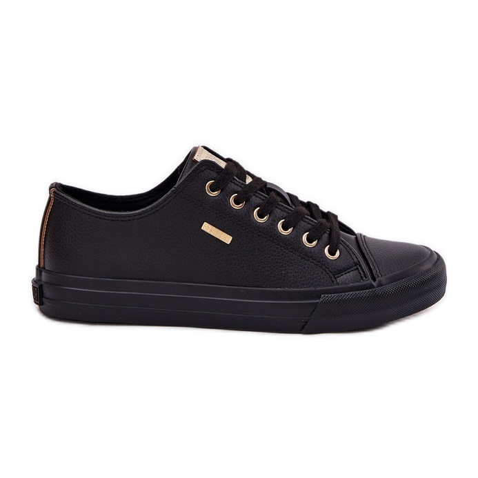 Adidași pentru femei cu Eco Star Big Star RR274749 Negru