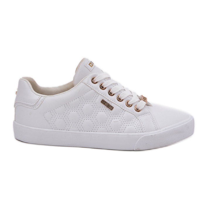 Adidași pentru femei cu Eco Star Big Star RR274322 Alb