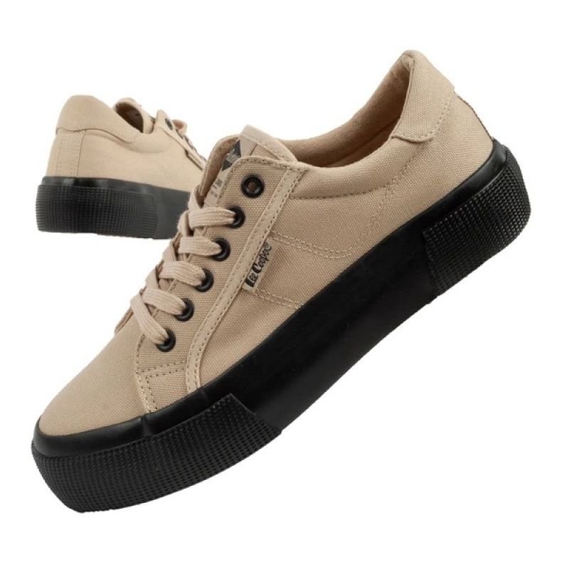 Lee Cooper Canvas Lady LCW-24-31-2721L Pantofi bej