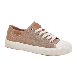 Adidaje materiale pentru femei Big Star RR274795 Beige bej