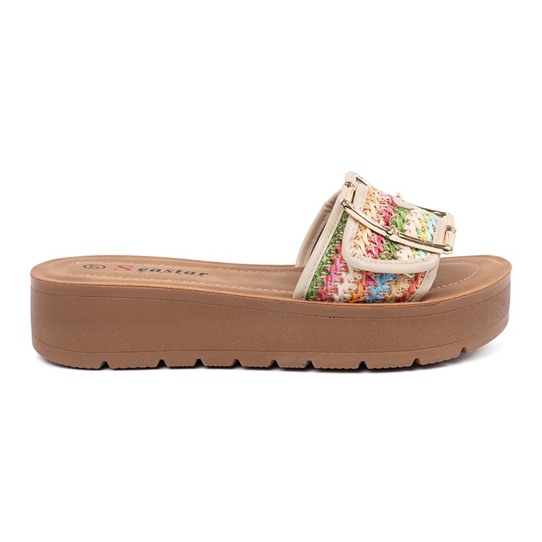 Seastar Flip -flops cu o cataramă multicoloră cu o cataramă