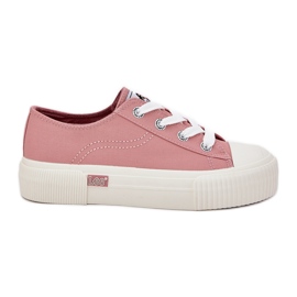 Adidași pentru femei pe platforma Lee Isla C Femei Low 50251001 Pink roz