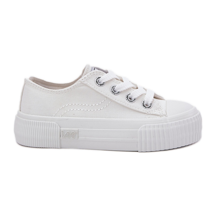Adidași pentru tineri pentru copii Lee Isla C Low 50251058 Alb