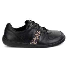 Olivier Modelul Barefoot pentru femei 1773POL Mini Black Sneakers negru Olivier Modelul Barefoot pentru femei 1773POL Mini Black Sneakers negru