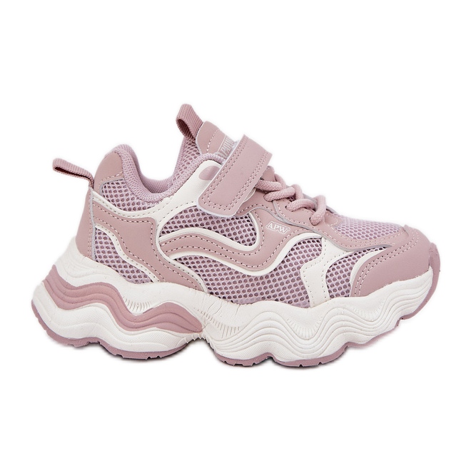 Inna Adidași pentru copii pe un talpa groasă roz Inna Adidași pentru copii pe un talpa groasă roz