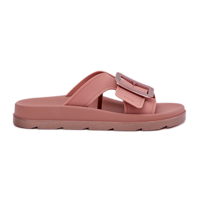 Flip -flop -uri parfumate pentru femei cu o cataramă decorativă Zaxy RR285077 Dirty Pink roz Flip -flop -uri parfumate pentru femei cu o cataramă decorativă Zaxy RR285077 Dirty Pink roz