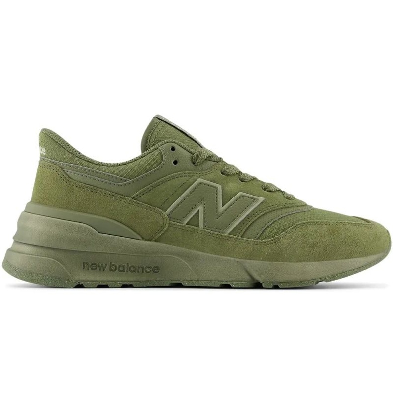 Sneakers pentru bărbați New Balance 997 Pantofi sport din piele de căprioară verde (U997RMF) Sneakers pentru bărbați New Balance 997 Pantofi sport din piele de căprioară verde (U997RMF)