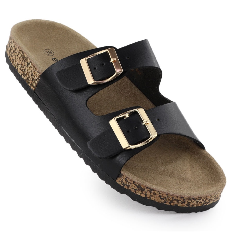 EVento Flip -flops pentru femei cu cleme negre 8323 negru EVento Flip -flops pentru femei cu cleme negre 8323 negru