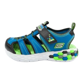 Sandals Skechers 402213L/BBLM Royal Navy albastru Sandals Skechers 402213L/BBLM Royal Navy albastru