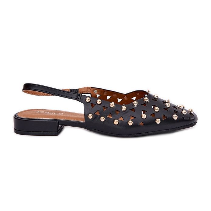 Inna Ballerinele decorate cu degetele negre negru